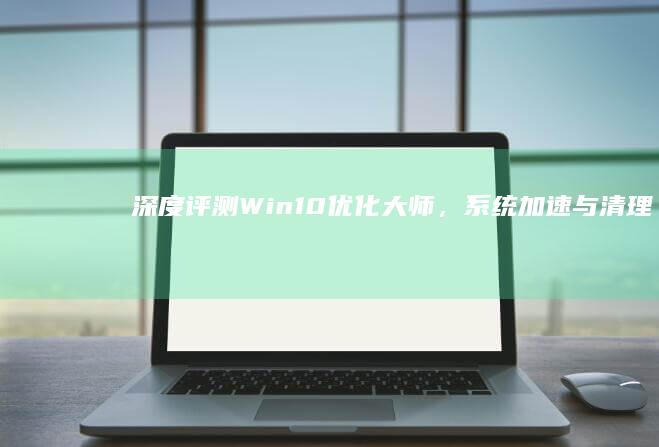 深度评测：Win10优化大师，系统加速与清理的真正实力派？